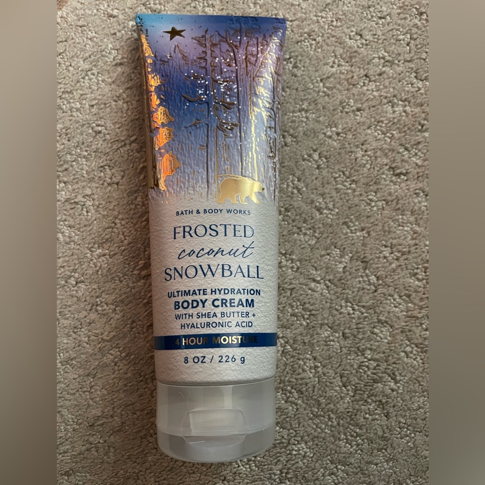 Bath & Body Works Frosted Coconut Snowball Body Cream